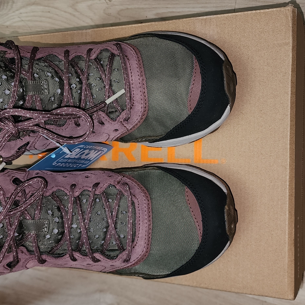 Merrell Women's Hiking Shoes - Olive and Black